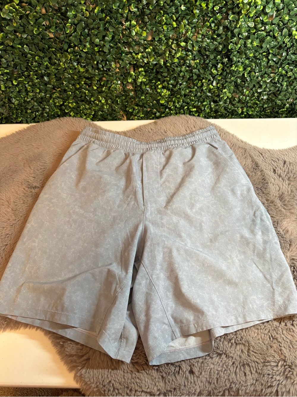lululemon athletica Light Gray 7” Athletic Shorts
